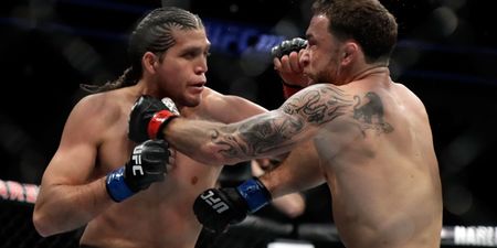 Frankie Edgar finished for the first time as Brian Ortega proves he’s much more than a BJJ guy
