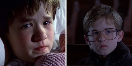 The kid from The Sixth Sense has a beard now and if you want to look it will mess you up