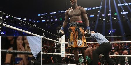 Nobody was more shocked by Deontay Wilder’s TKO than the ring girls