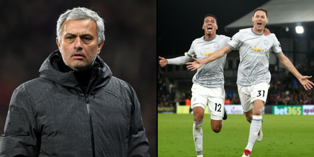 Foul mouthed Jose Mourinho half-time rant inspired Manchester United’s Crystal Palace comeback