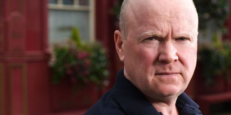 A snow imprint of Phil Mitchell’s face is 2018’s finest moment so far
