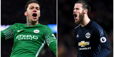 Pep Guardiola wouldn’t play David De Gea in the Manchester City team