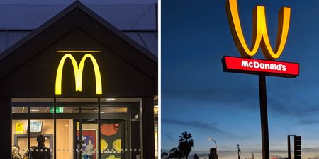 McDonald’s is flipping its golden arches upside down