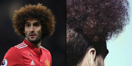 Marouane Fellaini’s new hairstyle is getting a brutal response from fans