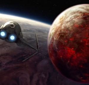 A series of planets in the Star Wars universe