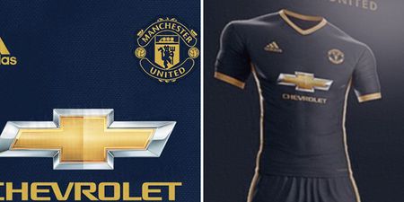 Manchester United’s leaked midnight blue and gold away kit for next season is pure class