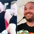 Tyson Fury tried out a weird technique in his first sparring session in over a year