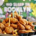A bottomless chicken nugget party is happening on Sunday