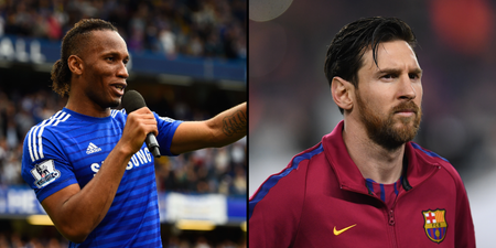 Didier Drogba’s brutal assessment of Lionel Messi is bound to p*ss people off