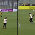 Usain Bolt scores perfect goal and pulls off nutmeg in Borussia Dortmund training session