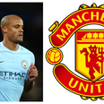Vincent Kompany says Manchester United fans will be supporting City in Champions League tie