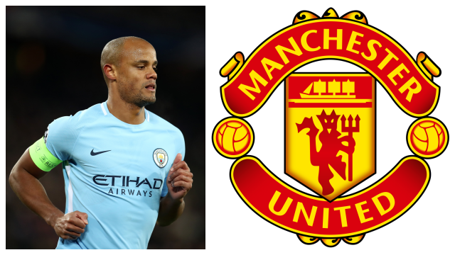 Vincent Kompany says Manchester United fans will be supporting City in  Champions League tie 