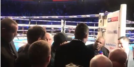 Dereck Chisora tries to cut a deal on live TV in heated exchange with David Haye