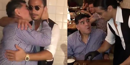 Diego Maradona met Salt Bae and they instantly fell in love