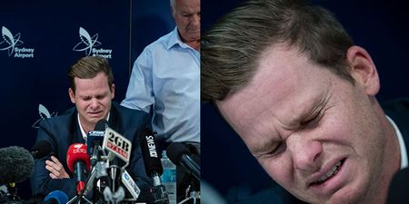 WATCH: Steve Smith breaks down in tears as he apologises for ball-tampering scandal