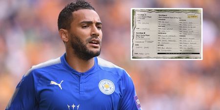 Danny Simpson has shared his PFA Team of the Year
