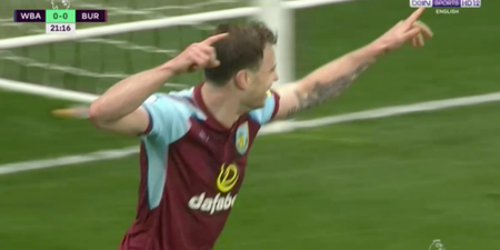 Ashley Barnes stuns the Hawthorns with spectacular overhead kick against West Brom