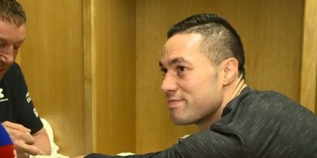 Some late drama about Joseph Parker’s hand wraps in Cardiff