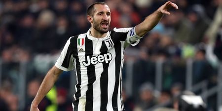 Giorgio Chiellini reveals who he thinks is the best defender in world football