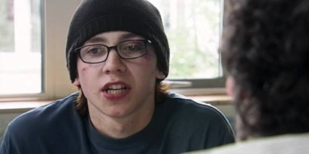 Sid from Skins has ditched the beanie and is looking very hipster nowadays