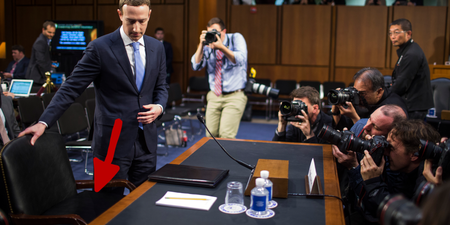 Mark Zuckerberg testified to congress using a booster seat and we have some theories