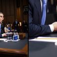 Zoomed photo shows Zuckerberg’s secret notes for congressional hearing