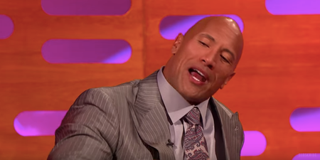 The Rock is on Graham Norton tonight and explains his greatest fear