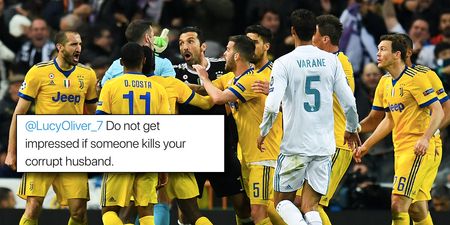 Michael Oliver’s wife is still receiving death threats from Juventus fans