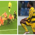 Michy Batshuayi suffers suspected ankle break in derby match vs Schalke