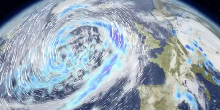 Storm Irene is heading towards the UK and it looks like a beast