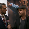 Danny Dyer trolls Andy Carroll in post-match interview
