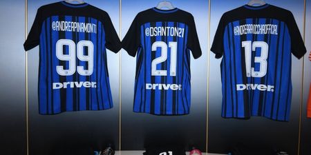 Inter Milan players have replaced their names with Instagram handles and football Twitter has had enough