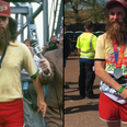 Man dressed as Forrest Gump breaks world record at the London Marathon