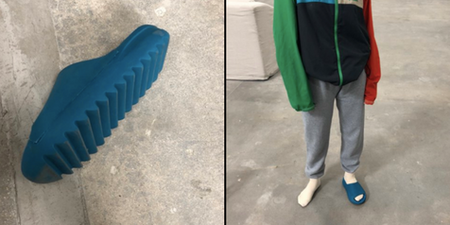 Kanye West’s new Yeezys are getting ripped apart on social media for an obvious reason
