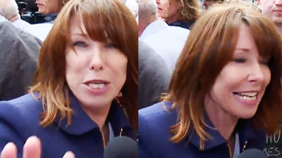 Kay Burley delivers her finest performance to date with the arrival of the Royal Baby