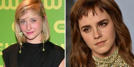It appears that Smallville actress Allison Mack tried to recruit Emma Watson for her alleged sex cult