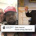 Kanye West’s tweets endorsing Trump have inspired Jordan Peele to start writing Get Out 2