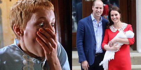 People think Kate Middleton is recreating a classic horror movie in the Royal baby photos