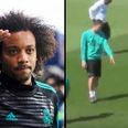 WATCH: Marcelo pulls off touch of the season in Real Madrid training ground footage