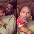 Kevin Hart responds to The Rock’s baby picture with hilarious new photoshop