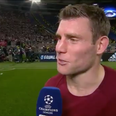 BREAKING: James Milner confirms he’ll probably celebrate with Ribena