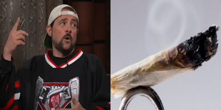 Kevin Smith’s doctor said that smoking weed before his heart attack saved his life