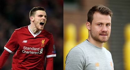 Simon Mignolet praises Andy Robertson after his forgotten tweet is shared by Liverpool fans