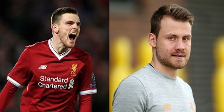 Simon Mignolet praises Andy Robertson after his forgotten tweet is shared by Liverpool fans