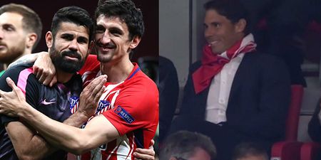‘Ultimate snake’ Rafael Nadal spotted wearing Atletico Madrid colours, despite being a Real Madrid fan