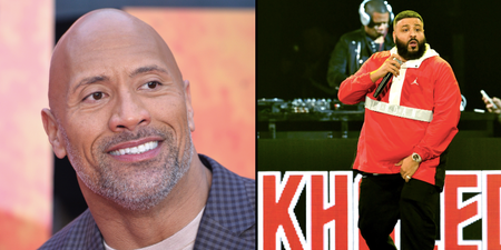 The Rock lays the smackdown on DJ Khaled after he admits he doesn’t go down on his wife