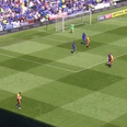 WATCH: Confusion over where Reading defender should be taking throw-in from