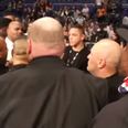 Dereck Chisora and Dillian Whyte clash at ringside after Bellew vs. Haye II