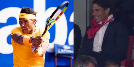 Real Madrid fan Rafael Nadal explains why he was spotted wearing Atletico Madrid colours