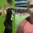 WATCH: Furious Willo Flood can’t hide his anger as he’s sent off for Dundee United